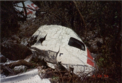 TWA Martin 404 in Sandia Mountains, New Mexico